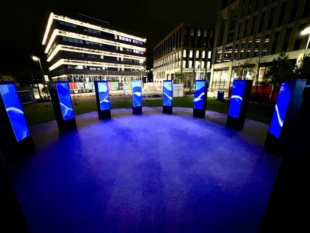 Pixel Plaza is a permanent interactive LED installation that transforms real-time city data into a living, breathing work of art. It also serves as a unique medium for highly-interactive bespoke experiences