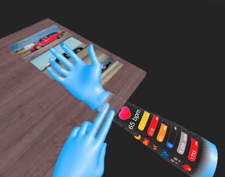 Interaction prototypes in VR exploring the combination of physical and virtual worlds